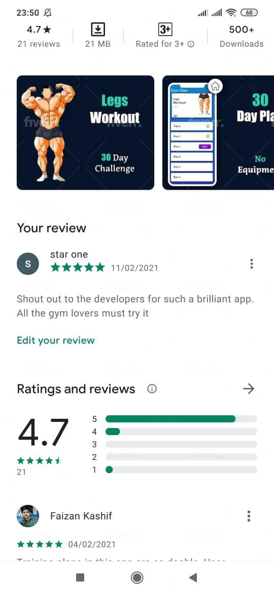 I will promote store and app store applications and games