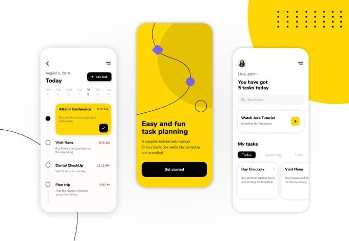 I will design ui ux and prototyping web or mobile app
