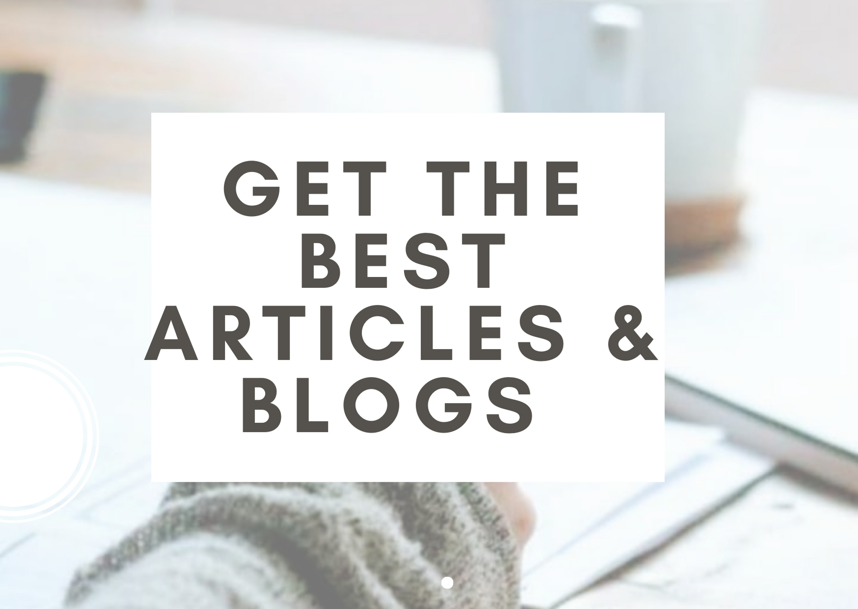 I will write an original article and Blog 