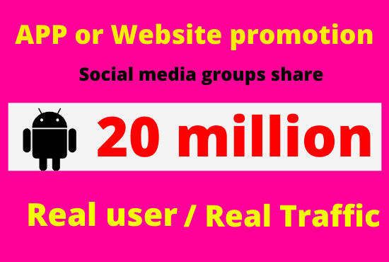 I will do mobile game promotion app and game marketing mobile app promotion