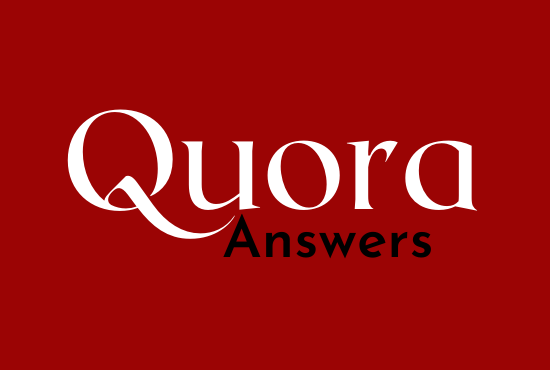 Promote your website 10 high quality Quora answer with your keyword & URL