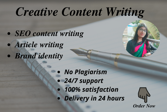 I will be your 1200 words expert SEO friendly creative content writer 