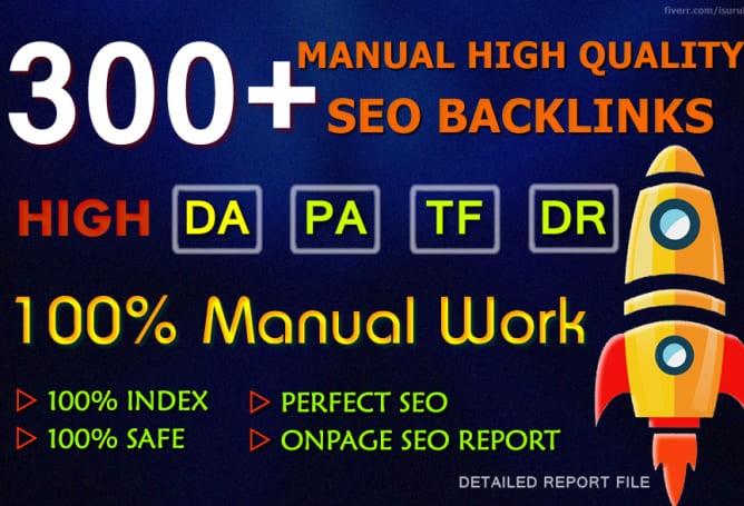  100 manual high domain authority SEO profile backlinks