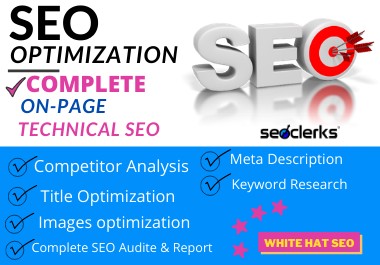  I will do complete on-page SEO for your website ranking