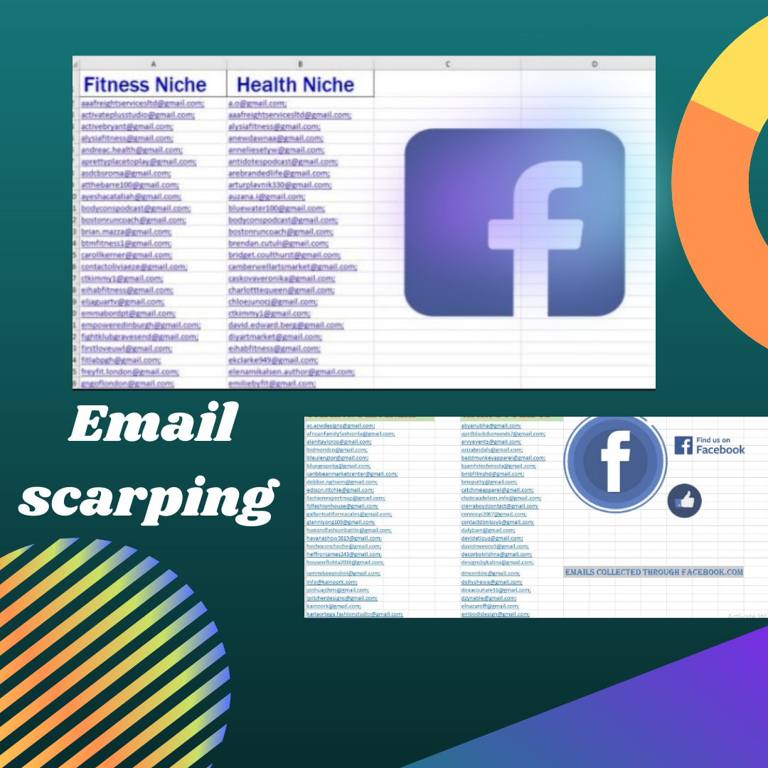 I will do 1000+ email scrap from social media and verification in 24 hr