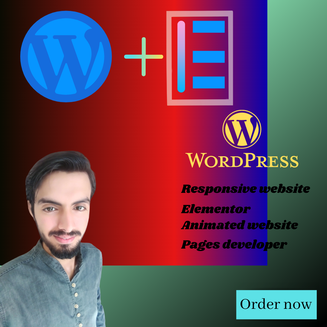 I will design wordpress responsive website , design, plgins & page developer