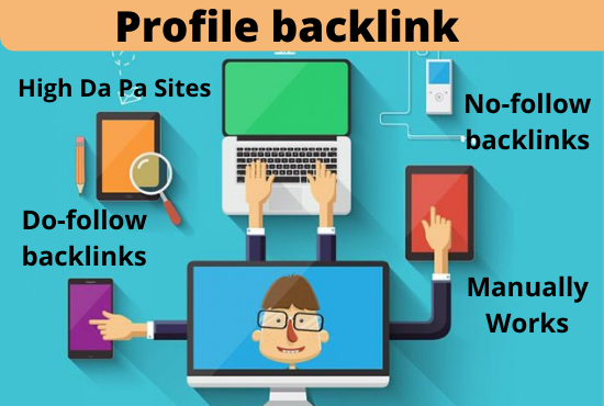 I will create 70 Do-follow profile backlinks on high da pa sites