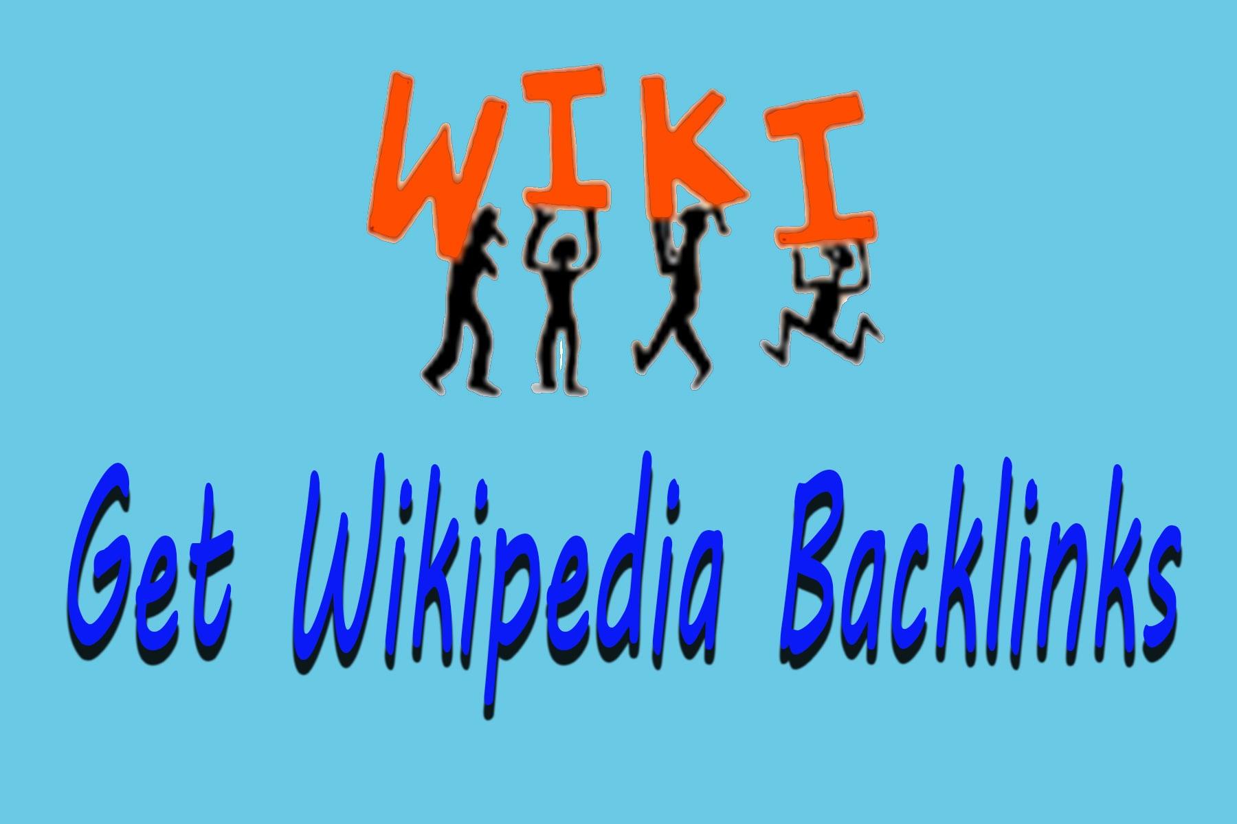 Get Most Valuable High DA PA+ Niche Relevant Stable 3000 Wikipedia Backlink For Increase Your Site