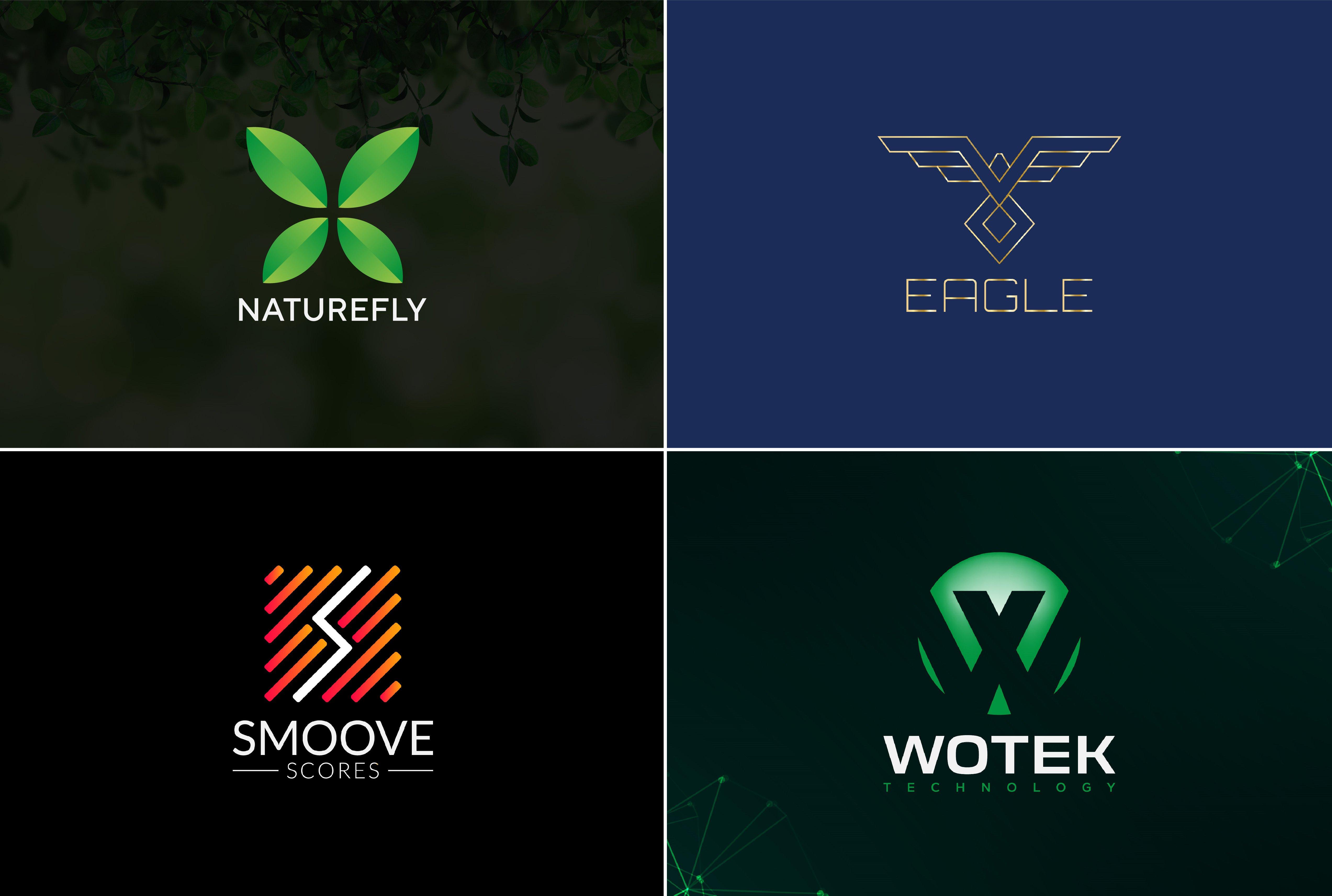 I will design 3 simple minimal modern business logo