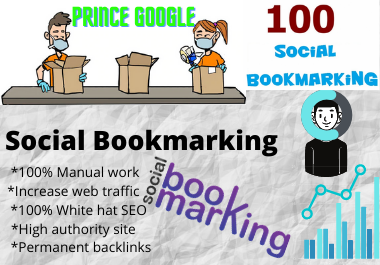 Social Bookmarks Backlinks 20+ High Quality 