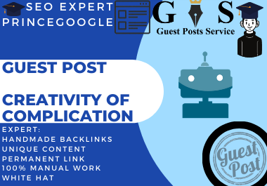 I will do 10 guest post for your website rank