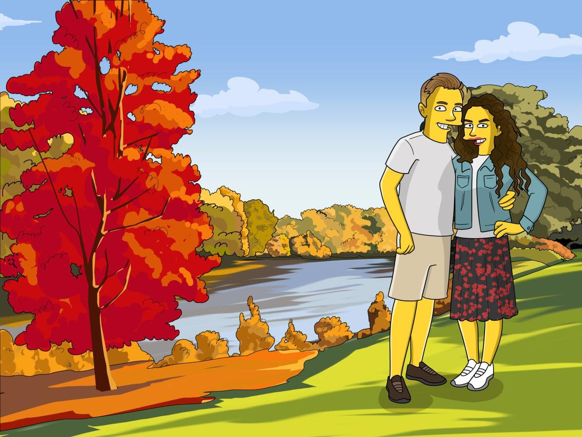 I ill draw Custom Yellow Style Portrait