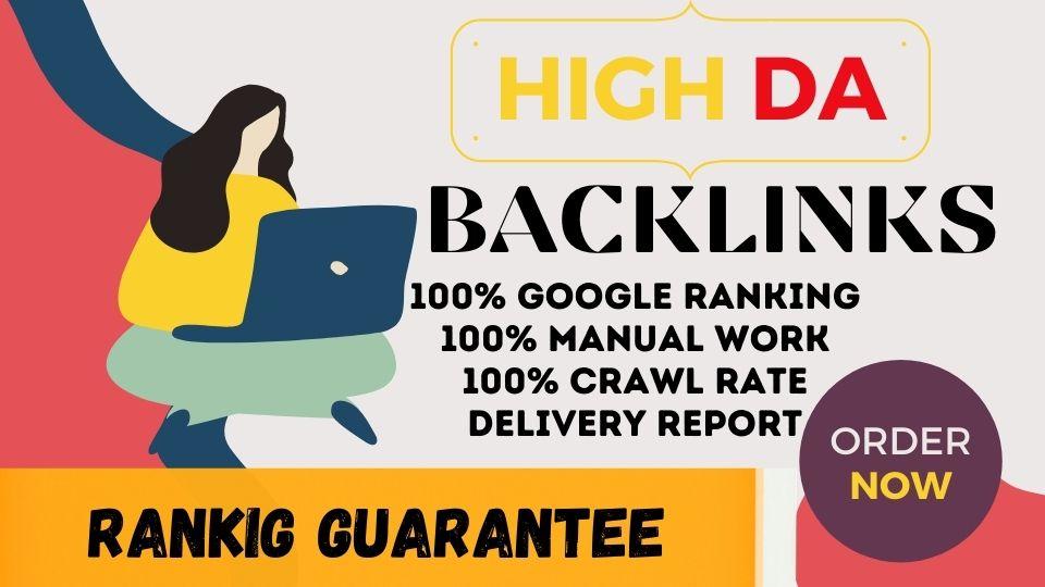 Build 120 high domain authority seo dofollow backlinks