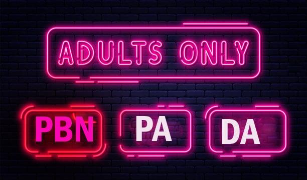 I will 200 manually create PBN adult,Casino, poker,pa,da,dofollow backlinks dating sites