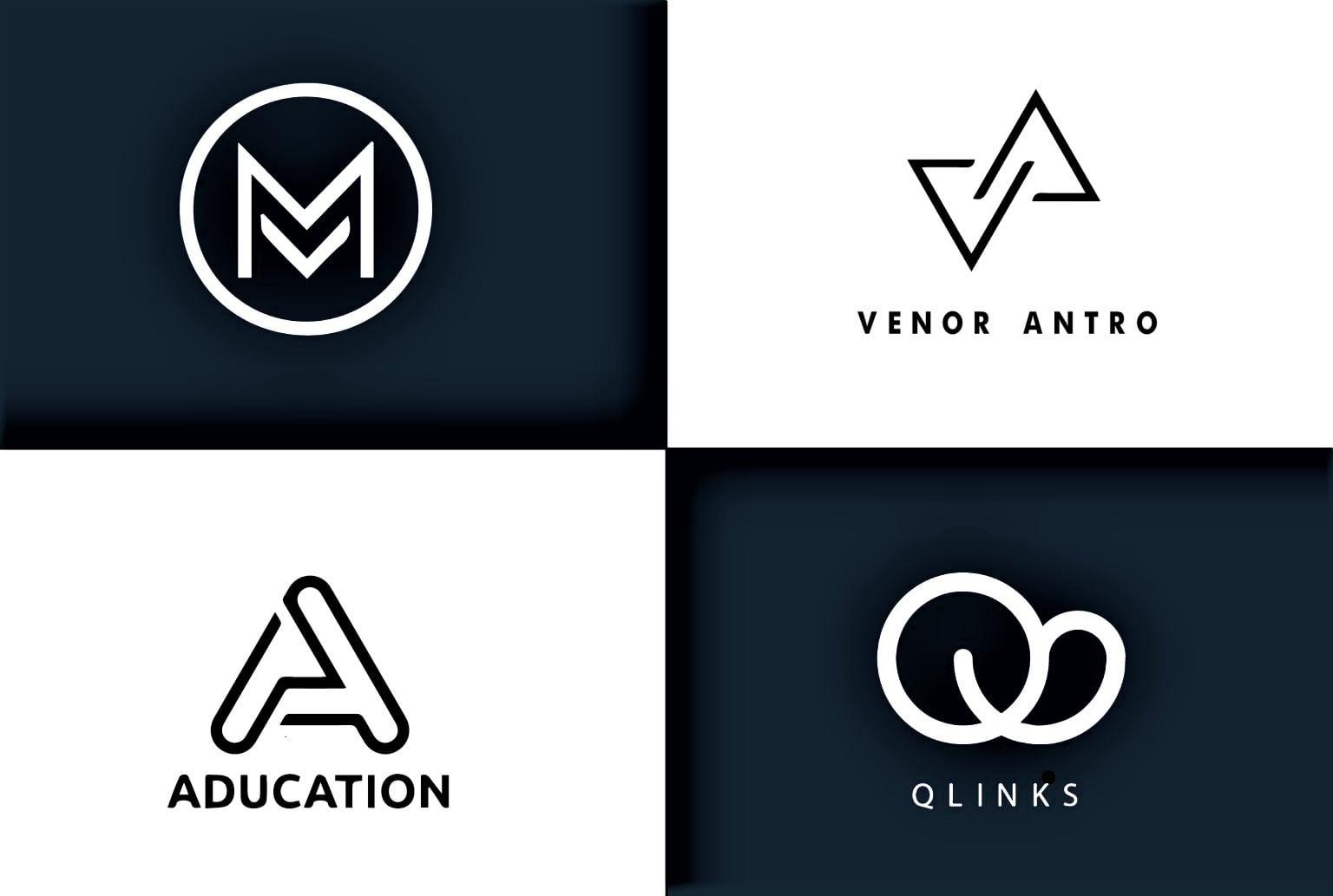I will design 2 professional & creative business logos