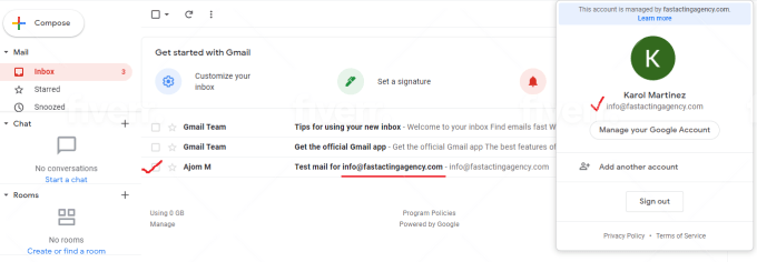 I will setup your business email with gsuite, zoho mail or office 365