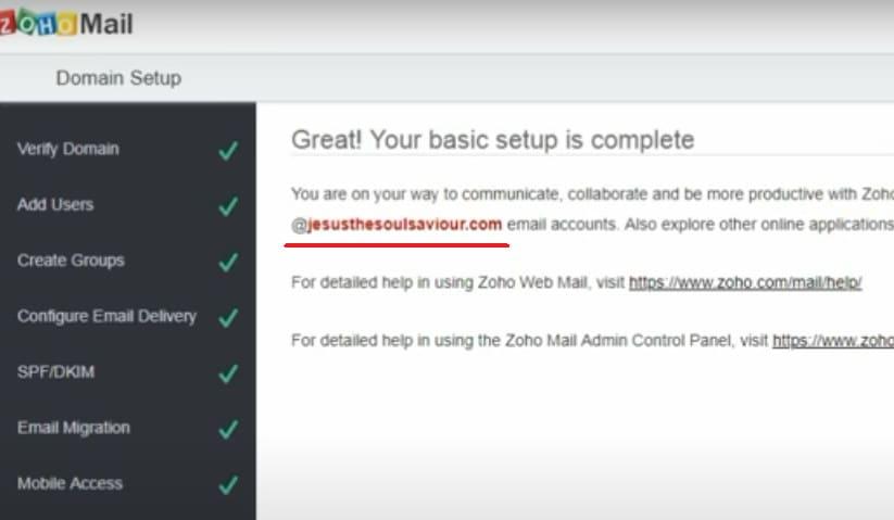 I will setup your business email with gsuite, zoho mail or office 365