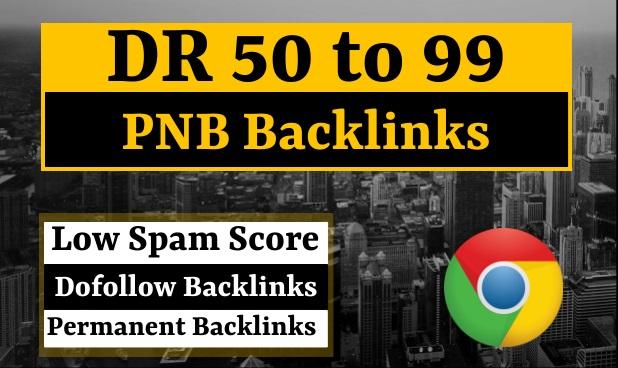 I Will create 25 High DR and DA PBNs for you