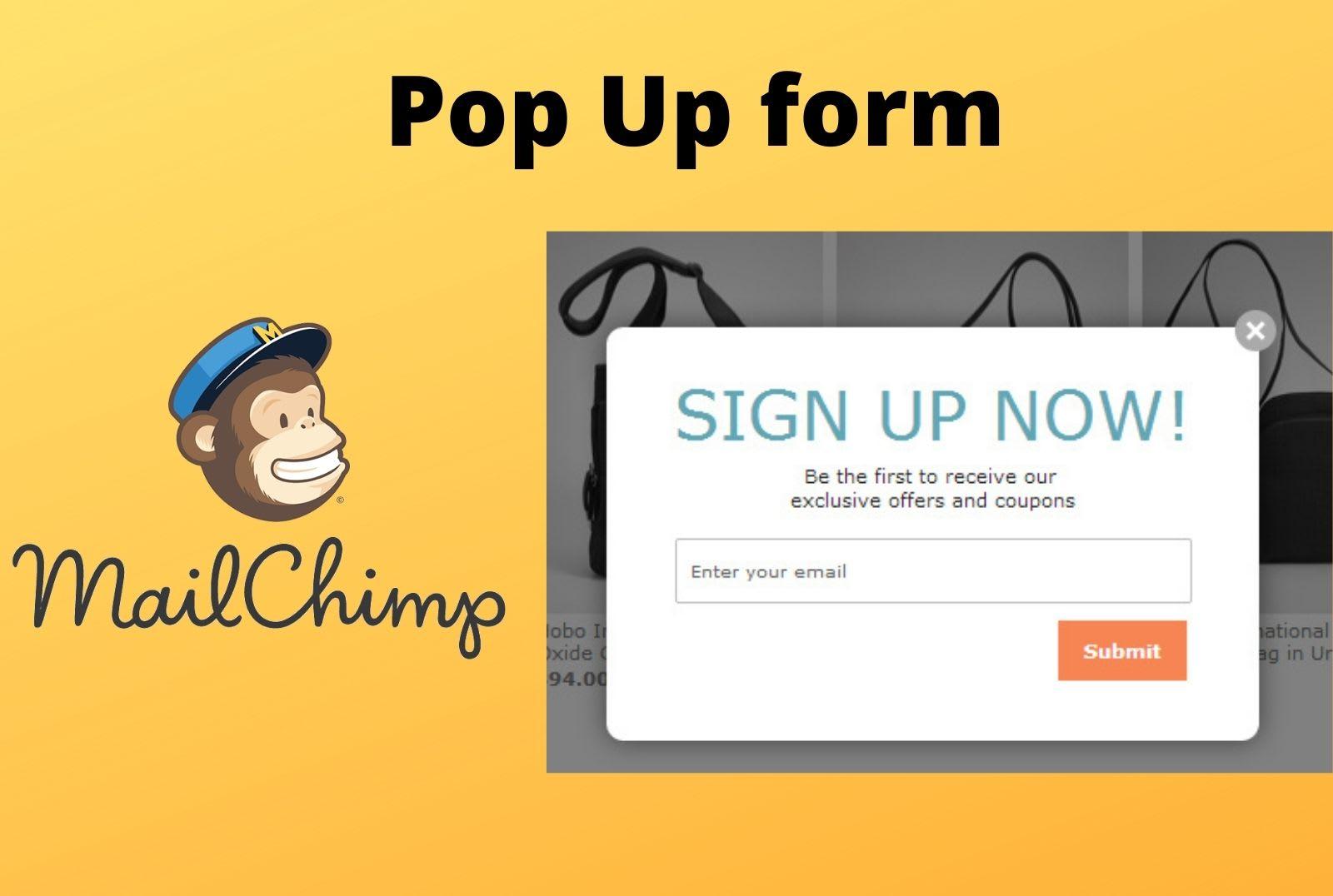 I will do shopiify mailchimp automation, signup and pop up form