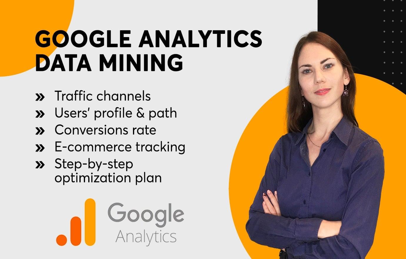 I will do website data analysis in google analytics