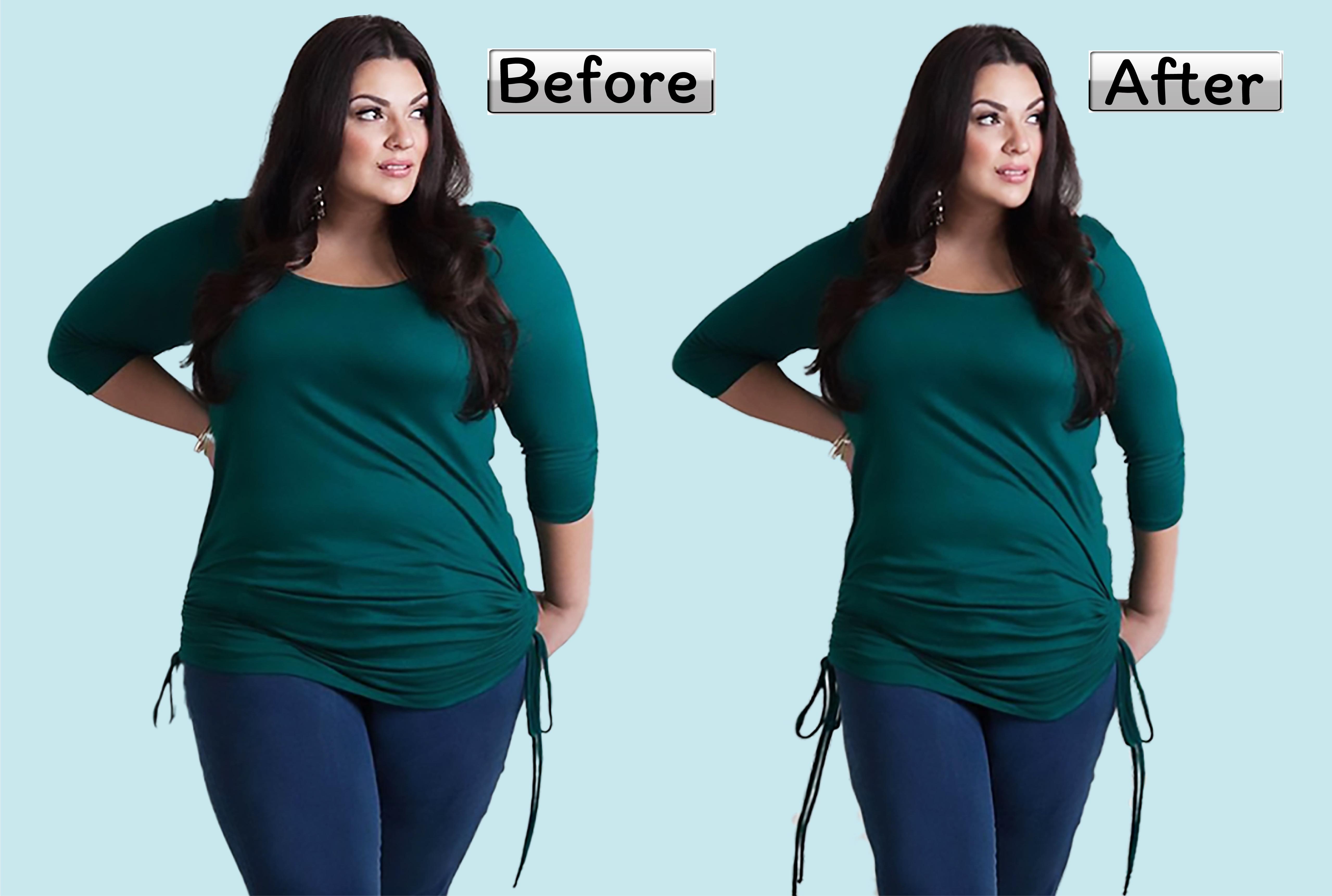 I will your body & face slimming, body reshape and body retouching smoothly