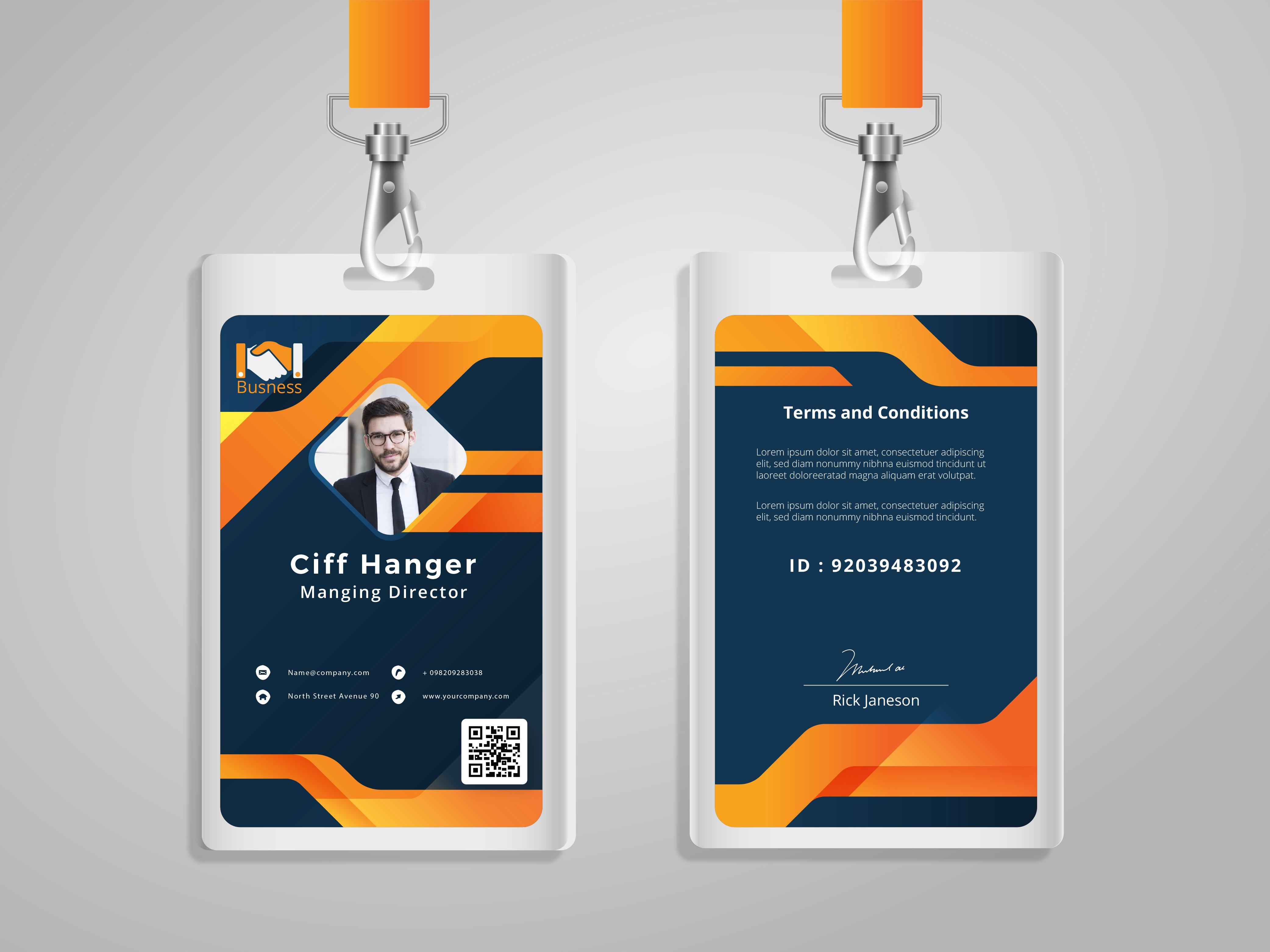 I will do Student, Company or Official ID card design professionally 