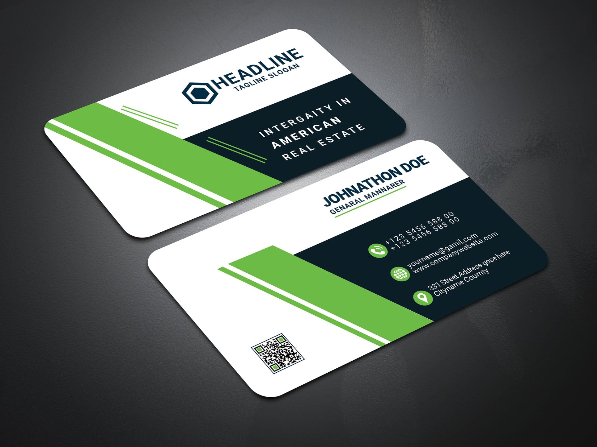 I will design an outstanding business card