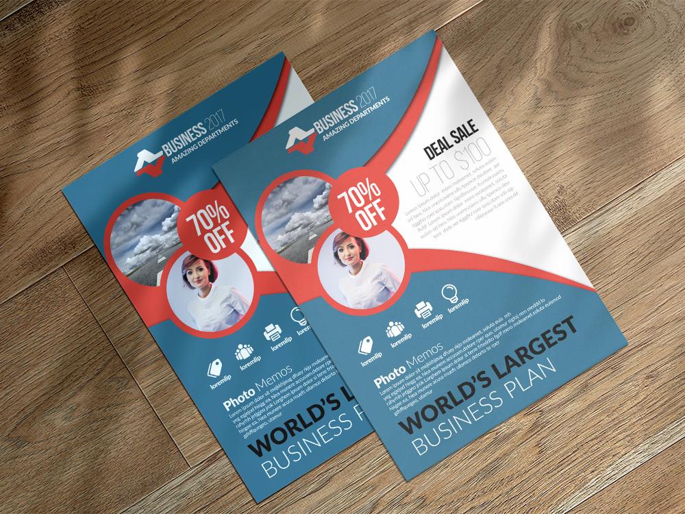 I will design an attractive flyer for your business