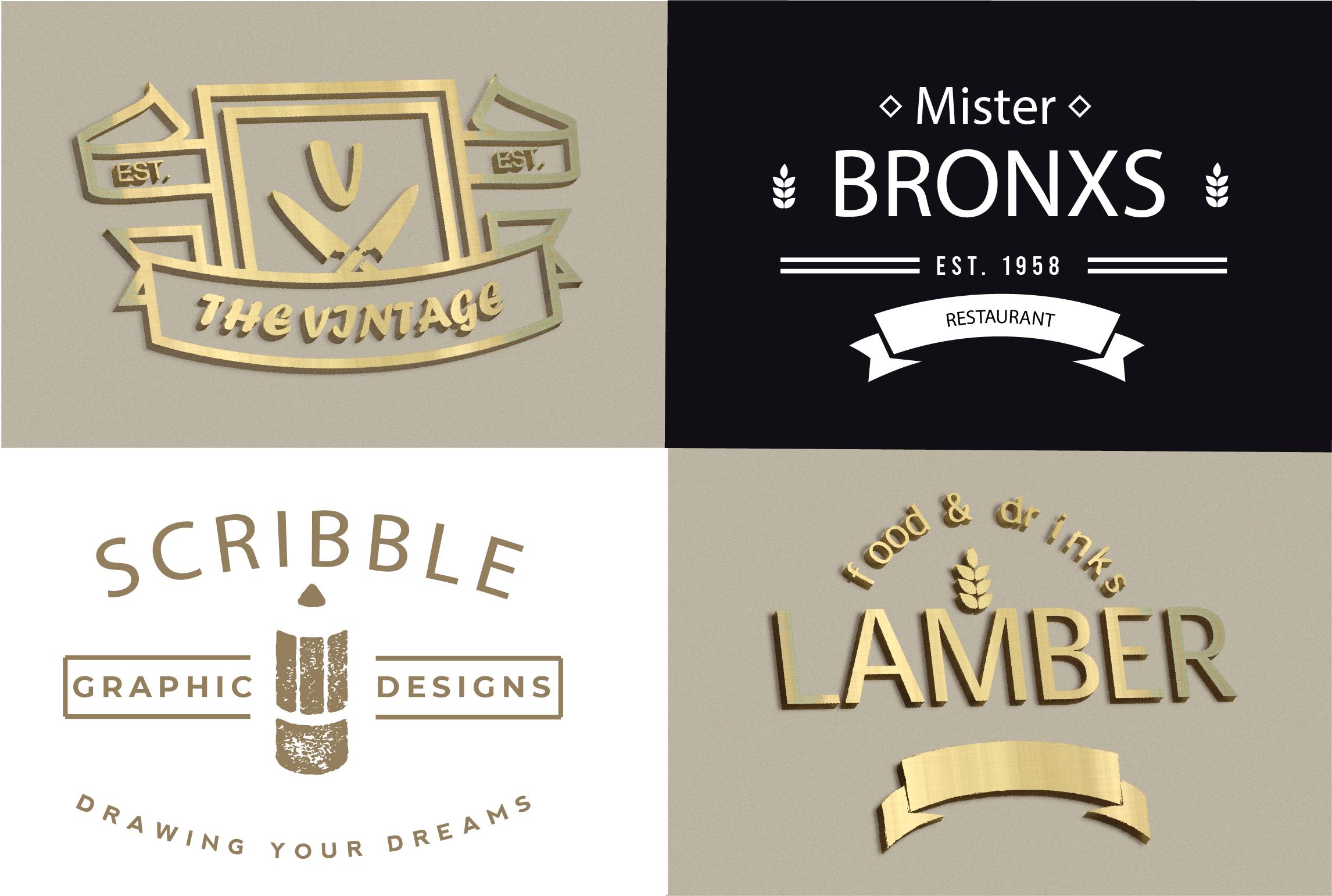 I will design perfect professional business logo design