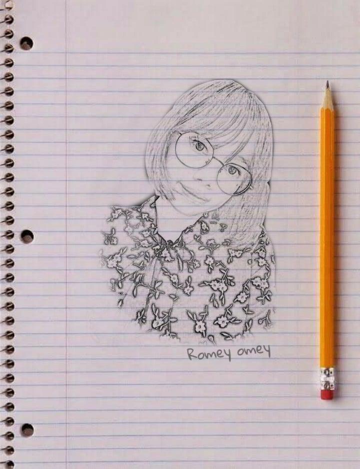 I will create a pencil sketch for you 
