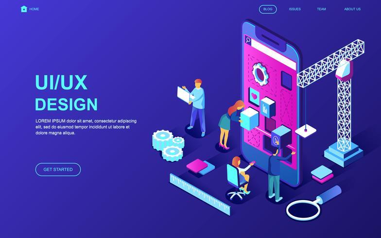 I will create modern landing page design responsive