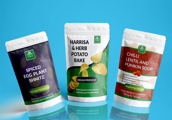 I will design all types of food packaging and pouch bag