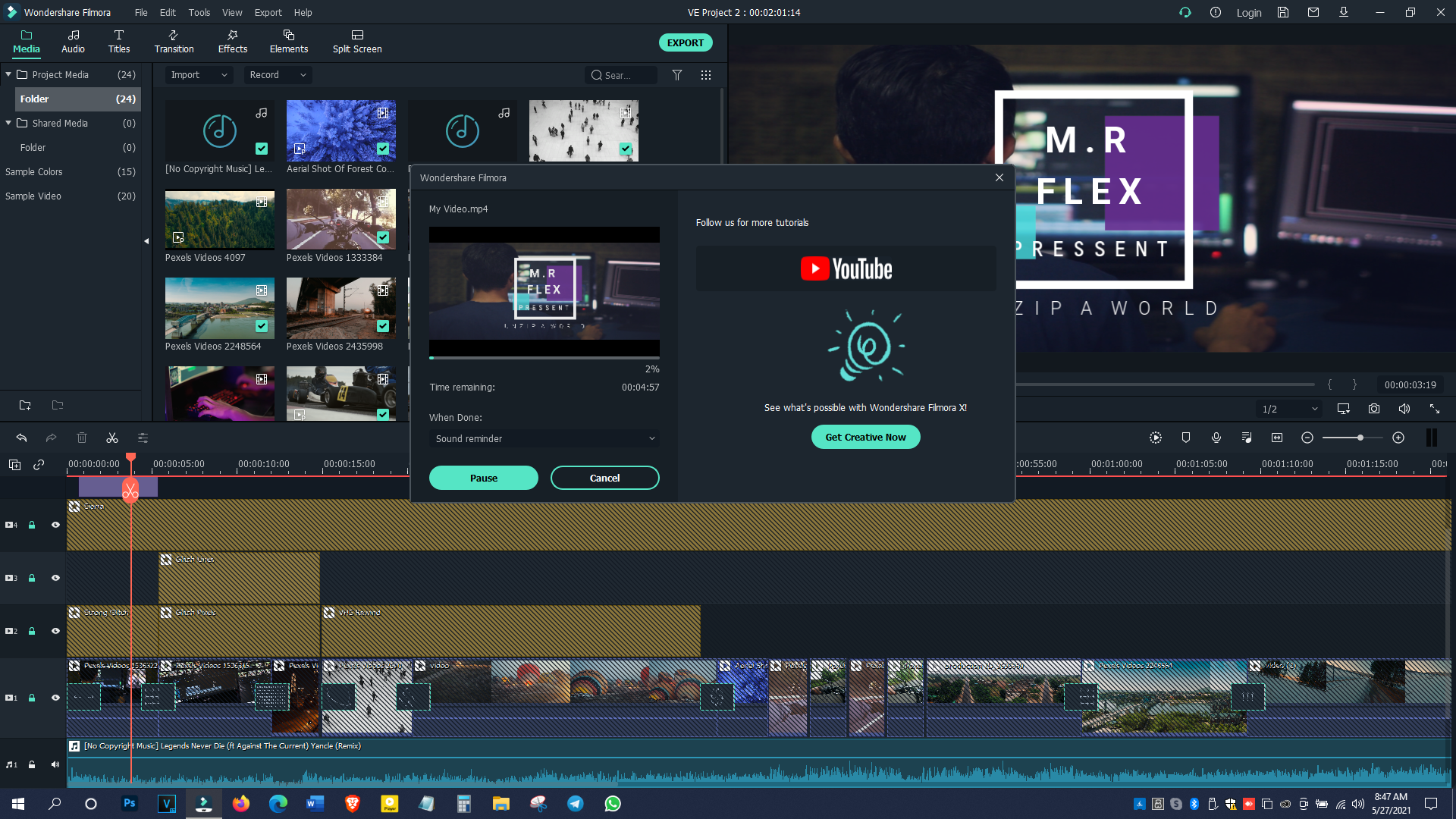 I will make travel exciting video drone footage from cinematically 