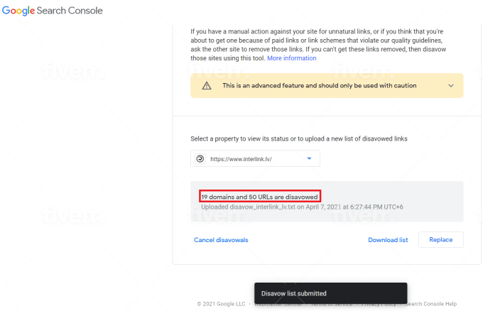 I will disavow delete toxic domain backlink, reduce spam score recover google penalty