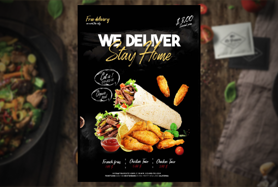 I will do a professional flyer design,event and business flyers