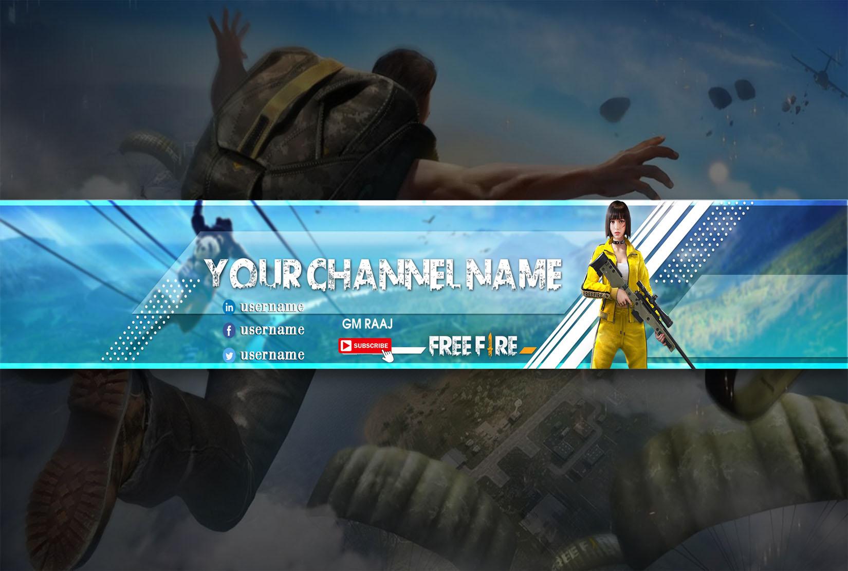 I will design professional any YouTube banner and gaming banner