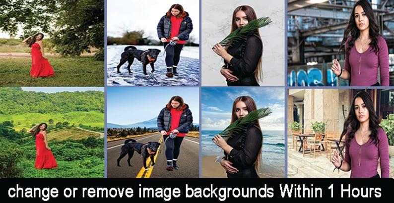 I will do Photoshop edits and background remove any image professionally