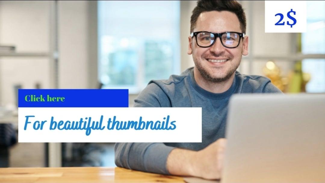 Good-looking YouTube thumbnails for you