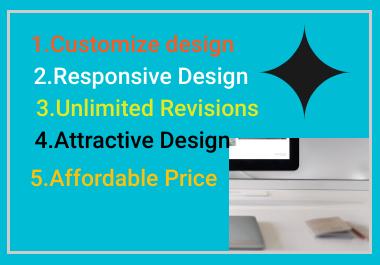 i Will Design personal,business Wordpress Website 