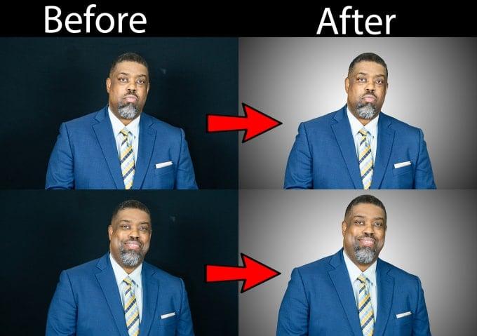 I will do photoshop, remove background, face swap or resize any photo