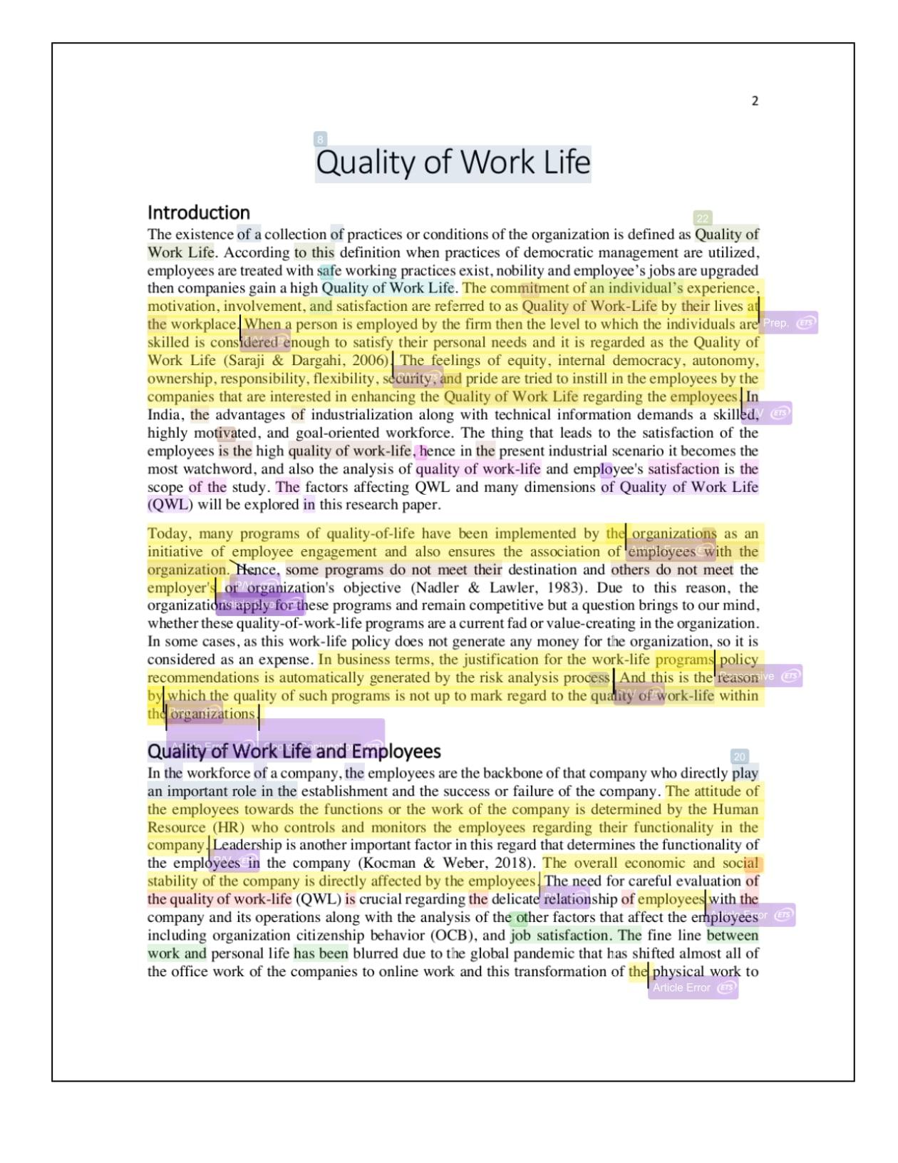 I will write thoroughly researched essays and annotated bibliography