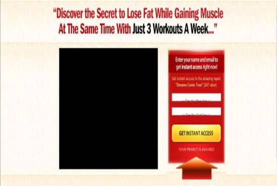 I will provide 14 premium squeeze pages aka landing pages and 20 mini websites template