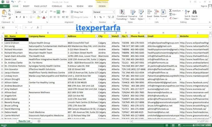 I will do data mining & web scraping