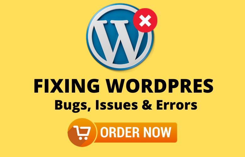 I will fix your wordpress website issues or errors