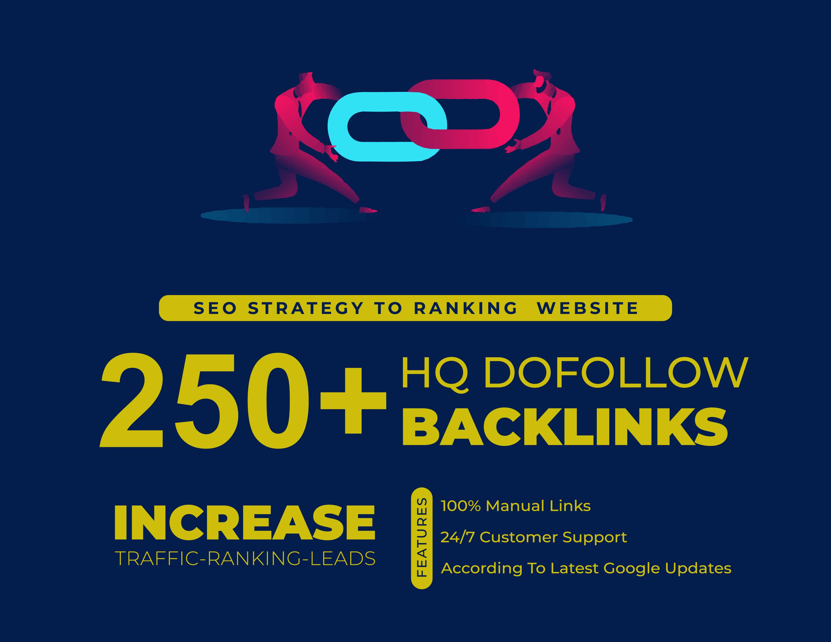 250+ HQ Dofollow Backlinks For Ranking