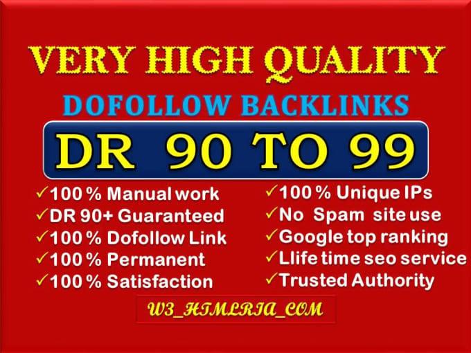 Skyrocket Your Website on Google by Very Manual High Authority Dofollow SEO Backlinks