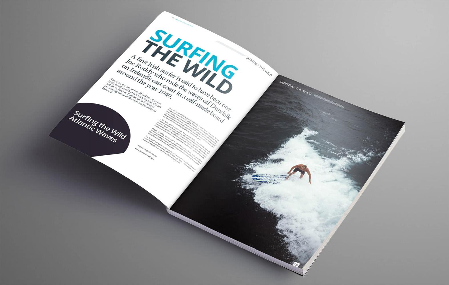 I will design a professional magazine layout design