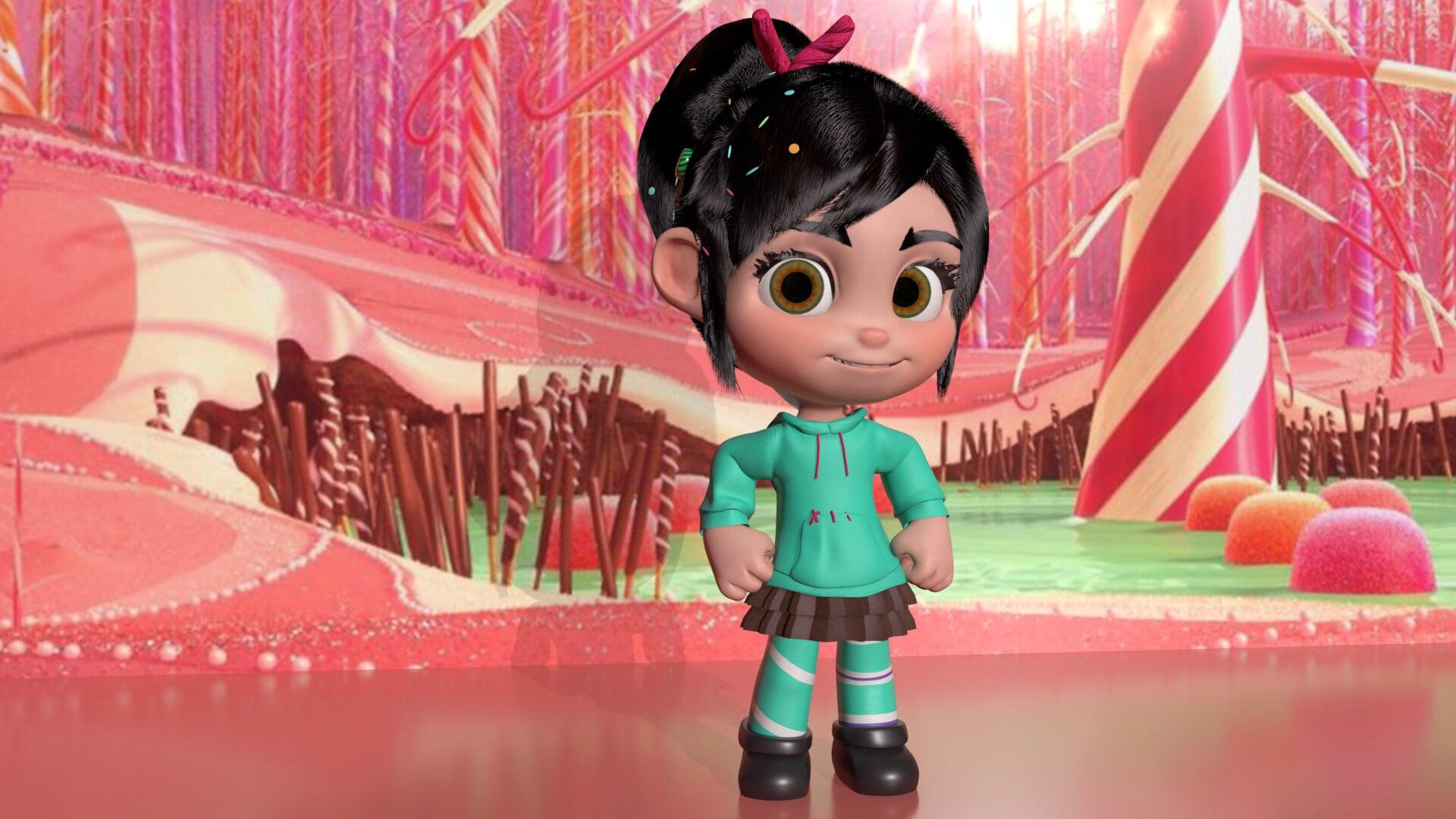 Basic 3D characters models, texturing and topology 