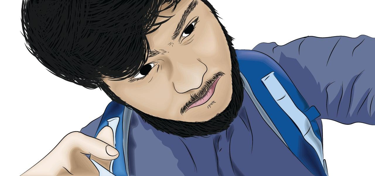 I will draw your photo into amazing portrait Vector art