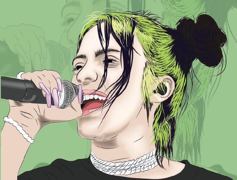 I will draw your photo into amazing portrait Vector art